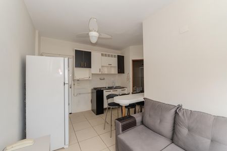 Sala de apartamento para alugar com 1 quarto, 32m² em Bela Vista, São Paulo