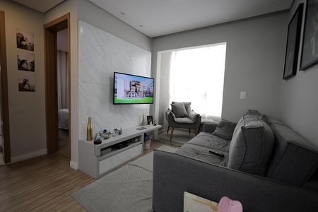 Sala de apartamento à venda com 2 quartos, 53m² em Utinga, Santo André