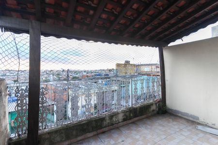 Varanda do Quarto de casa para alugar com 1 quarto, 80m² em Jardim Etelvina, São Paulo