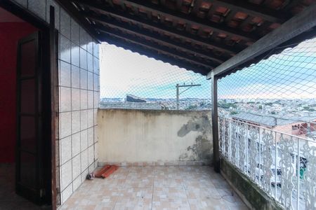 Varanda do Quarto de casa para alugar com 1 quarto, 80m² em Jardim Etelvina, São Paulo