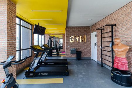 Apartamento para alugar com 33m², 1 quarto e sem vaga Apartamento para alugar com 33m², 1 quarto e sem vagaAcademia