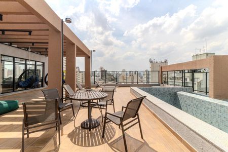 Apartamento para alugar com 33m², 1 quarto e sem vaga Apartamento para alugar com 33m², 1 quarto e sem vagaTerraço