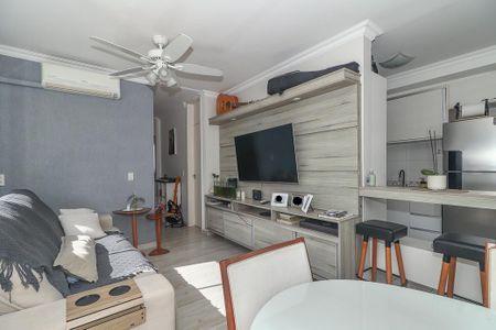 Sala de apartamento à venda com 3 quartos, 67m² em Morro Santana, Porto Alegre