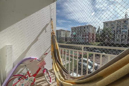 Varanda da Sala de apartamento à venda com 3 quartos, 67m² em Morro Santana, Porto Alegre