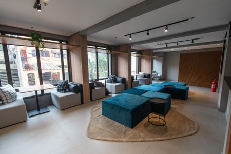 Studio para alugar com 27m², 1 quarto e sem vaga Studio para alugar com 27m², 1 quarto e sem vagaCoworking