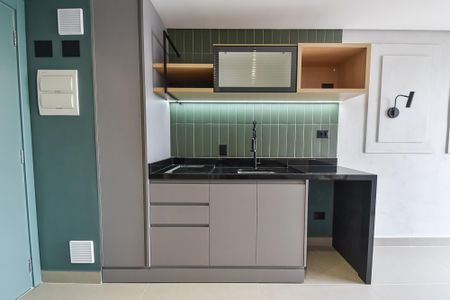 Studio para alugar com 27m², 1 quarto e sem vaga Studio para alugar com 27m², 1 quarto e sem vagaCozinha