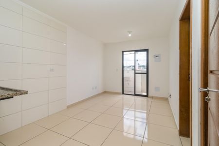 Sala/Cozinha de apartamento para alugar com 1 quarto, 32m² em Vila Tolstoi, São Paulo