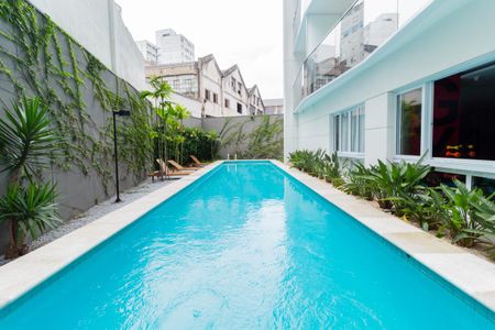 Studio para alugar com 22m², 1 quarto e sem vagaPiscina