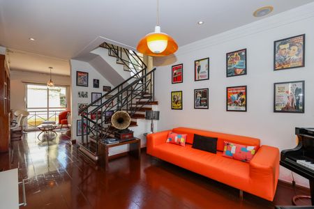 Sala de casa de condomínio à venda com 4 quartos, 550m² em Jardim Morumbi, São Paulo