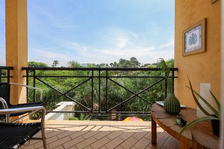 Varanda da Sala de casa de condomínio à venda com 4 quartos, 550m² em Jardim Morumbi, São Paulo