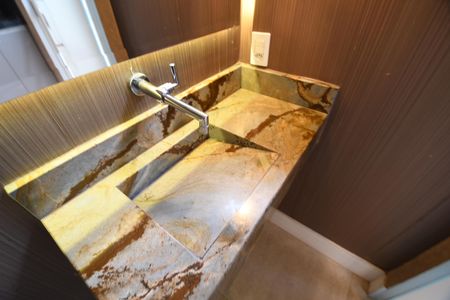 Lavabo de casa de condomínio à venda com 3 quartos, 196m² em Jardim Lumen Christi, Campinas