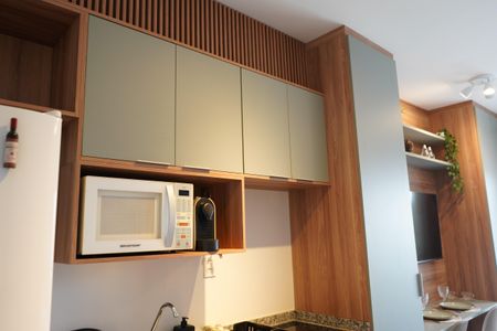 Studio para alugar com 25m², 1 quarto e sem vagaCozinha