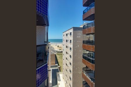 Varanda da sala  de apartamento para alugar com 1 quarto, 58m² em Guilhermina, Praia Grande