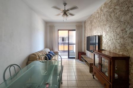 Sala de apartamento para alugar com 1 quarto, 58m² em Guilhermina, Praia Grande