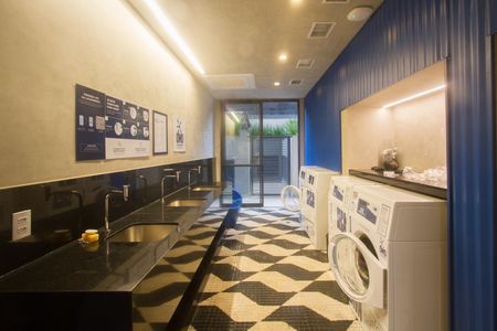 Apartamento à venda com 28m², 1 quarto e sem vaga Apartamento à venda com 28m², 1 quarto e sem vagaLavanderia