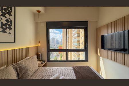 Quarto Suíte de apartamento à venda com 1 quarto, 28m² em Brooklin, São Paulo