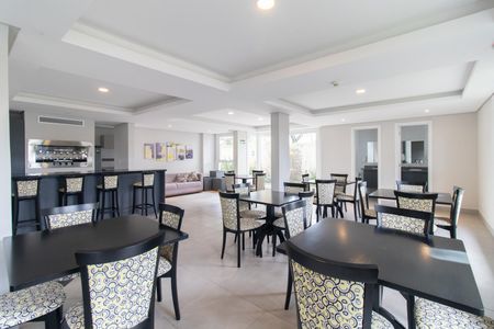 Apartamento para alugar com 49m², 1 quarto e 2 vagas Apartamento para alugar com 49m², 1 quarto e 2 vagasÁrea comum - Salão de festas