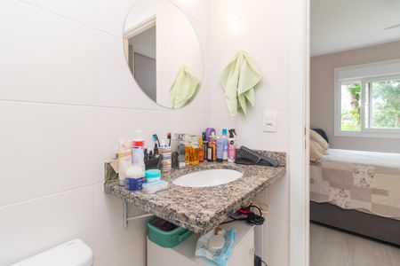 Apartamento para alugar com 49m², 1 quarto e 2 vagasBanheiro do Quarto
