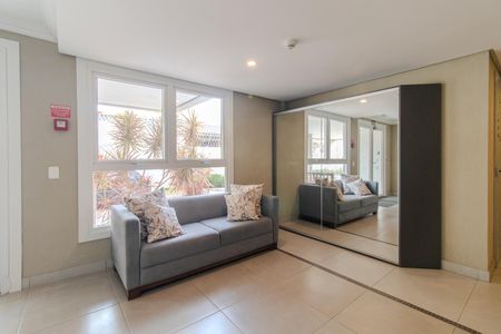 Apartamento para alugar com 49m², 1 quarto e 2 vagas Apartamento para alugar com 49m², 1 quarto e 2 vagasHall social