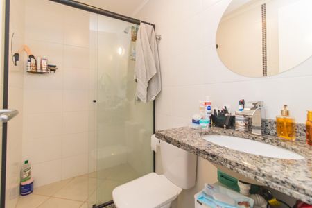 Apartamento para alugar com 49m², 1 quarto e 2 vagasBanheiro do Quarto