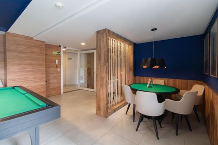 Apartamento para alugar com 49m², 1 quarto e 2 vagas Apartamento para alugar com 49m², 1 quarto e 2 vagasSala de Jogos