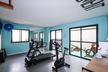 Studio para alugar com 28m², 1 quarto e sem vagaAcademia