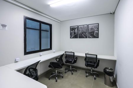 Studio para alugar com 28m², 1 quarto e sem vagaCoWorking