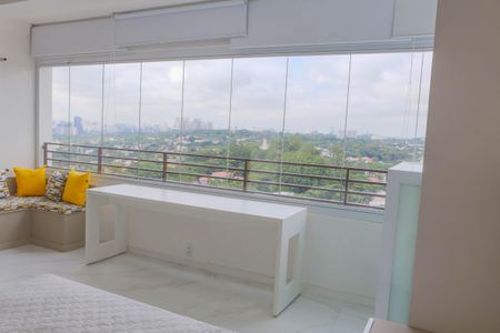 Varanda Studio de kitnet/studio para alugar com 1 quarto, 32m² em Butantã, São Paulo