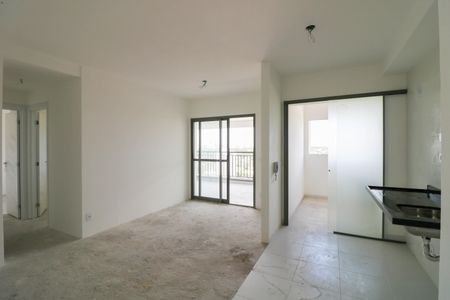 Sala / Cozinha de apartamento à venda com 2 quartos, 70m² em Santo Amaro, São Paulo