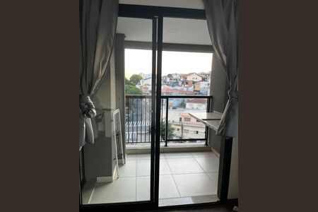 Studio à venda com 39m², 1 quarto e 1 vagaVaranda
