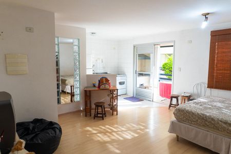 Sala/Quarto de kitnet/studio para alugar com 1 quarto, 34m² em Jabaquara, São Paulo