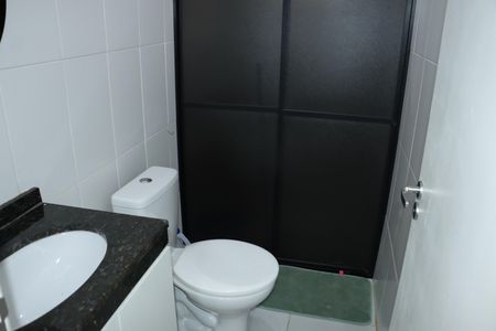Casa de condomínio para alugar com 85m², 2 quartos e 2 vagasBanheiro
