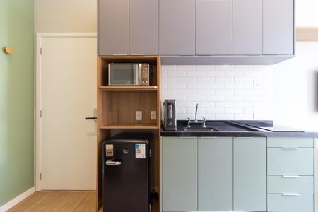 Kitnet/Studio de kitnet/studio para alugar com 1 quarto, 27m² em Cerqueira César, São Paulo