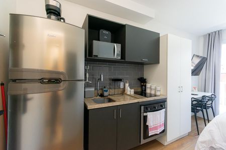 Studio para alugar com 23m², 1 quarto e sem vagaCozinha