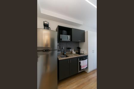 Studio para alugar com 23m², 1 quarto e sem vagaCozinha