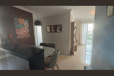 Sala de jantar de apartamento à venda com 2 quartos, 58m² em Vila Carmosina, São Paulo