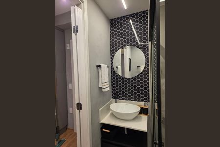 Studio para alugar com 35m², 1 quarto e sem vaga Studio para alugar com 35m², 1 quarto e sem vagaBanheiro