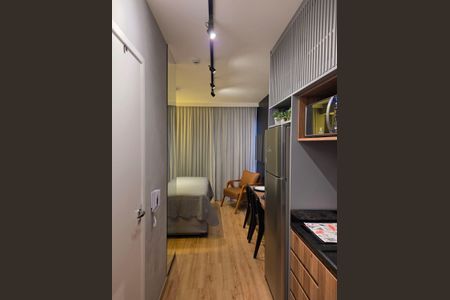 Studio para alugar com 35m², 1 quarto e sem vaga Studio para alugar com 35m², 1 quarto e sem vagaCozinha