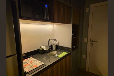 Studio para alugar com 35m², 1 quarto e sem vaga Studio para alugar com 35m², 1 quarto e sem vagaCozinha