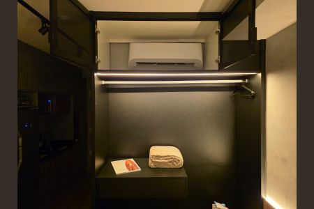 Studio para alugar com 35m², 1 quarto e sem vaga Studio para alugar com 35m², 1 quarto e sem vagaSala/Quarto