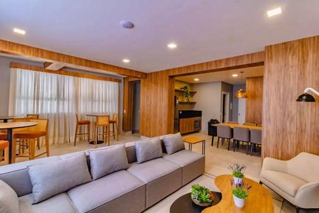 Apartamento para alugar com 28m², 1 quarto e sem vagaÁrea comum - Salão de festas