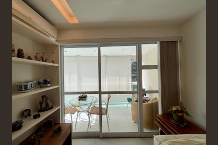 Varanda da sala de apartamento à venda com 2 quartos, 90m² em Botafogo, Rio de Janeiro