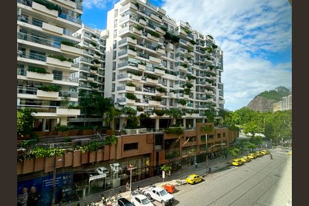 Varanda da sala - vista de apartamento à venda com 2 quartos, 90m² em Botafogo, Rio de Janeiro