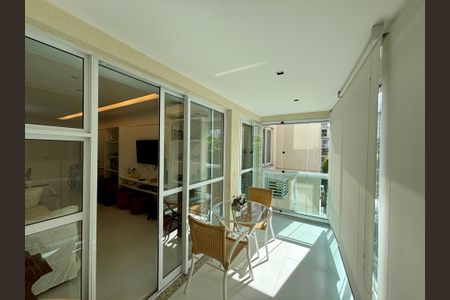 Varanda da sala de apartamento à venda com 2 quartos, 90m² em Botafogo, Rio de Janeiro