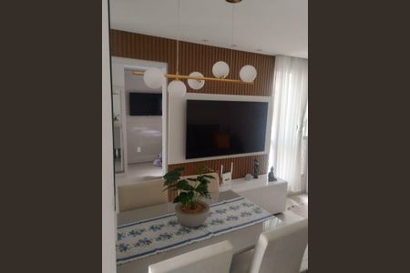 Sala de apartamento para alugar com 2 quartos, 43m² em Centro, Ribeirão das Neves