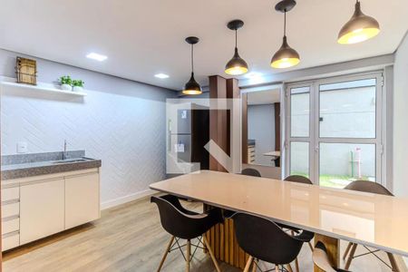 Studio para alugar com 33m², 1 quarto e sem vagaSalão de Festas