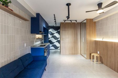 Studio de kitnet/studio para alugar com 1 quarto, 33m² em Campos Elíseos, São Paulo