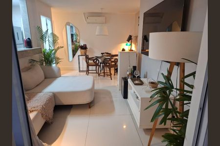 Sala de apartamento para alugar com 2 quartos, 73m² em Barra da Tijuca, Rio de Janeiro