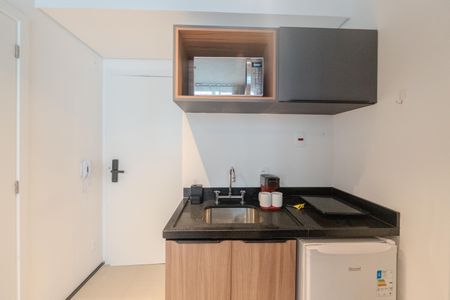 Studio à venda com 20m², 1 quarto e sem vaga Studio à venda com 20m², 1 quarto e sem vagaCozinha