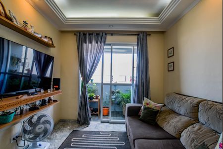 Sala de apartamento à venda com 2 quartos, 89m² em Vila Gilda, Santo André